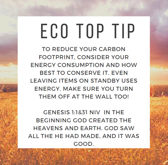 November Eco Top Tip